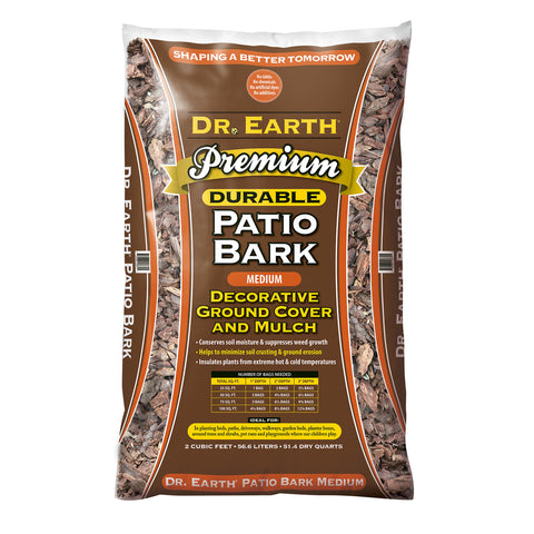 Dr. Earth Medium Deco Bark Nuggets - 2.0 cf