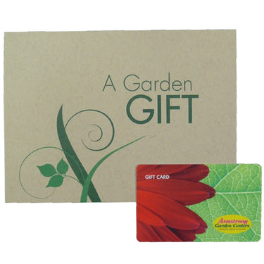Red Flower Gift Card by Mail