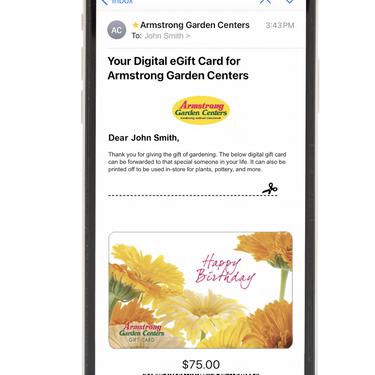 Digital Birthday eGift Card
