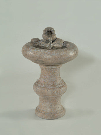 Serenity Table Top Fountain, with Pedestal