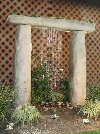 Stonehenge Fountain with 2' Reservoir