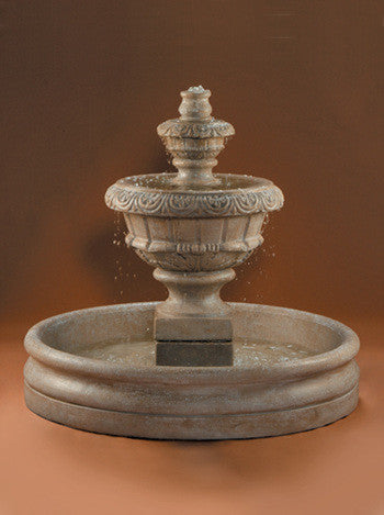 Roma Fountain, Small with 46" Basin