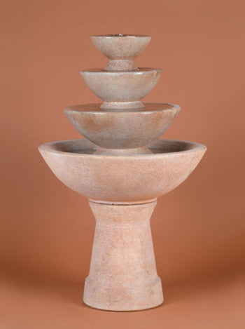 Color Bowl 4-Tier Fountain, Tall