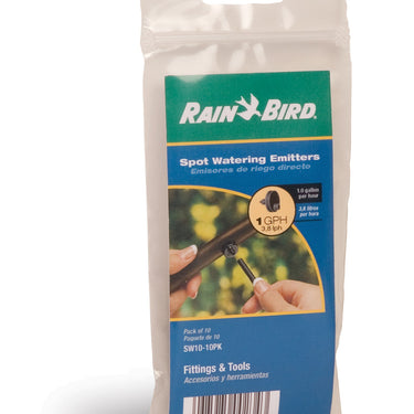 SW10/10PS Drip Irrigation Spot Watering Dripper/Emitter, 1 Gallon Per Hour - 10 Pack