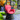 Nadine Swivel Basket Lounger - Red