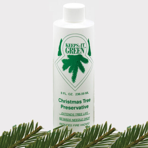 Christmas Tree Keeps It Green Preservative - 8 oz