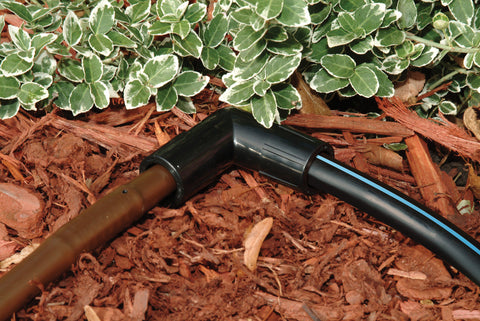 EFE25-1PS Drip Irrigation Easy Fit Universal Elbow, Fits All 1/2in and 5/8in Tubing