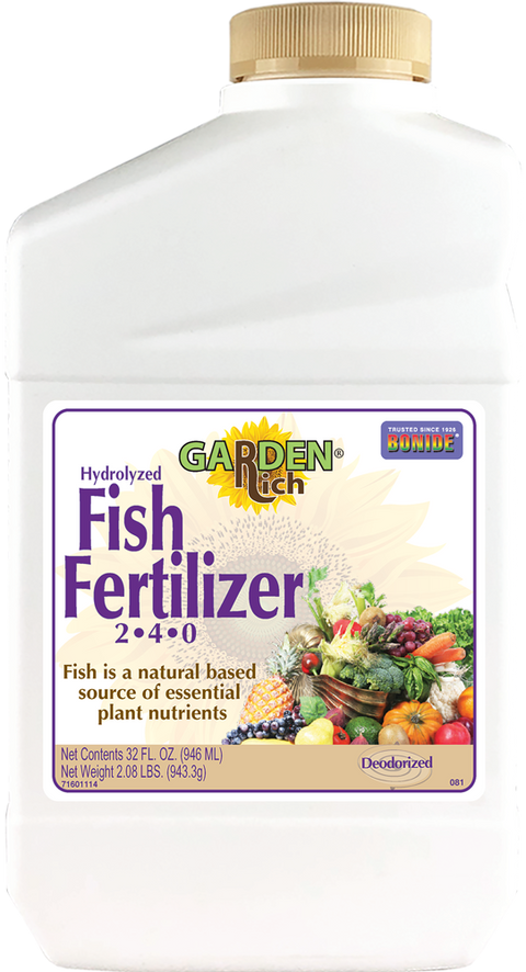 Garden Rich® Fish Fertilizer 2-4-0 Concentrate - 32 oz