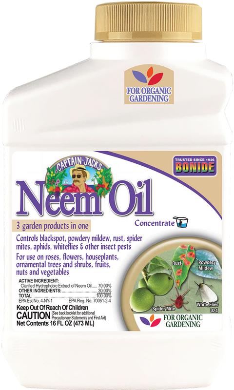 Neem Oil Fungicide, Miticide, & Insecticide Concentrate - 16 oz
