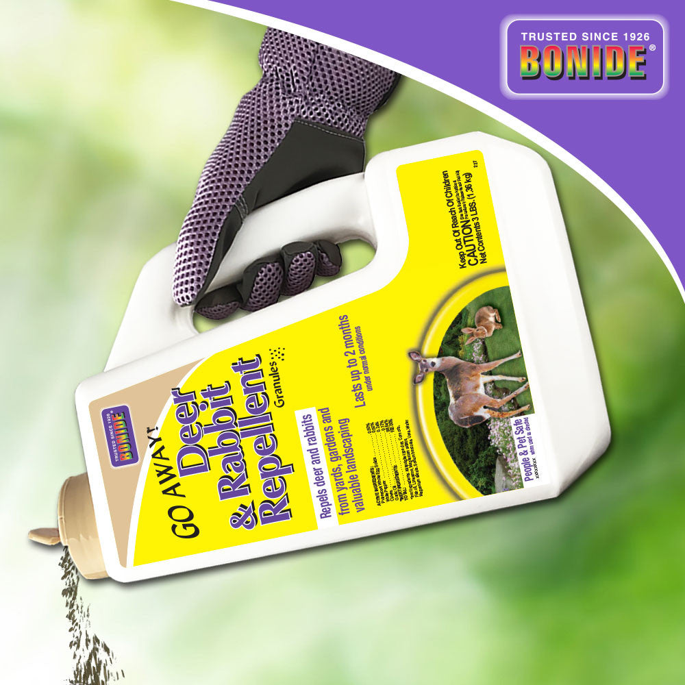 Go Away! Deer and Rabbit Repellent Granules - Thumbnail 2