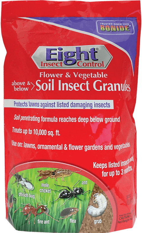 Eight® Flower & Vegetable Soil Insect Granules - 10 lbs