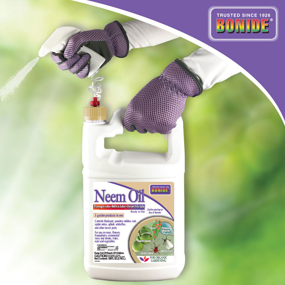 Bonide Neem Oil Fungicide, Miticide, & Insecticide Ready-To-Use - Thumbnail 2