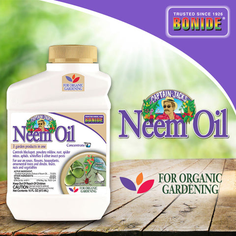 Neem Oil Fungicide, Miticide, & Insecticide Concentrate - 16 oz