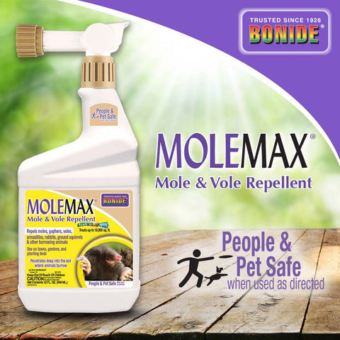 MoleMax® Mole & Vole Repellent Ready-To-Spray - 32 oz