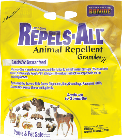 Repels-All® Animal Repellent Granules - 6 lbs
