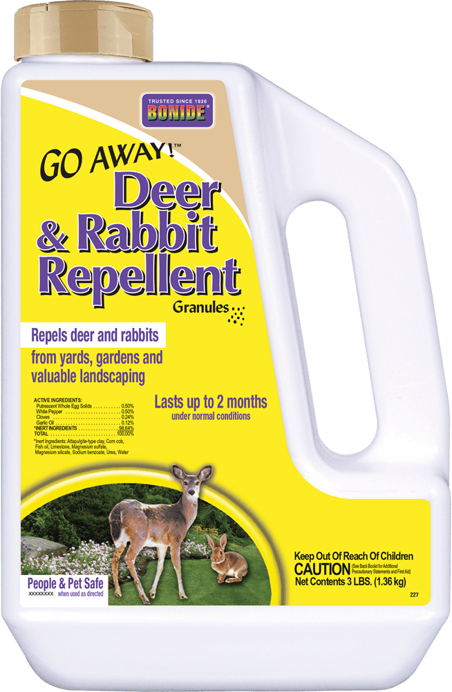 Go Away! Deer and Rabbit Repellent Granules