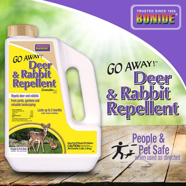 Go Away!® Deer ad Rabbit Repellent Granules - 3 lb