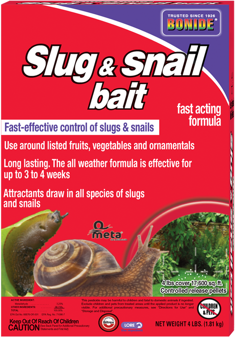 Slug & Snail Bait Granules - 4 lbs