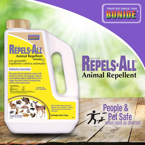 Repels-All® Animal Repellent Granules - 3 lbs
