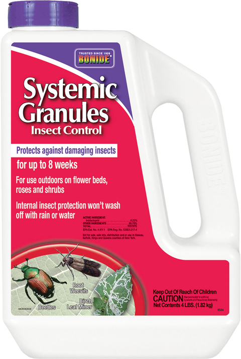 Systemic Insect Control Granules - 4 lbs