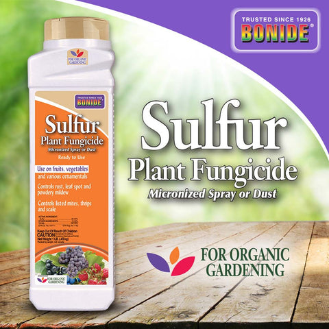 Sulfur Plant Fungicide Dust - 1 lb