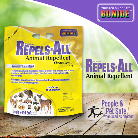 Repels-All® Animal Repellent Granules - 6 lbs