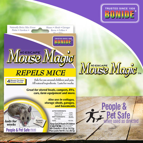 Mouse Magic® Ready-to-Use Scent Packs - 4 pack