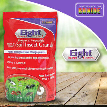 Eight® Flower & Vegetable Soil Insect Granules - 10 lbs